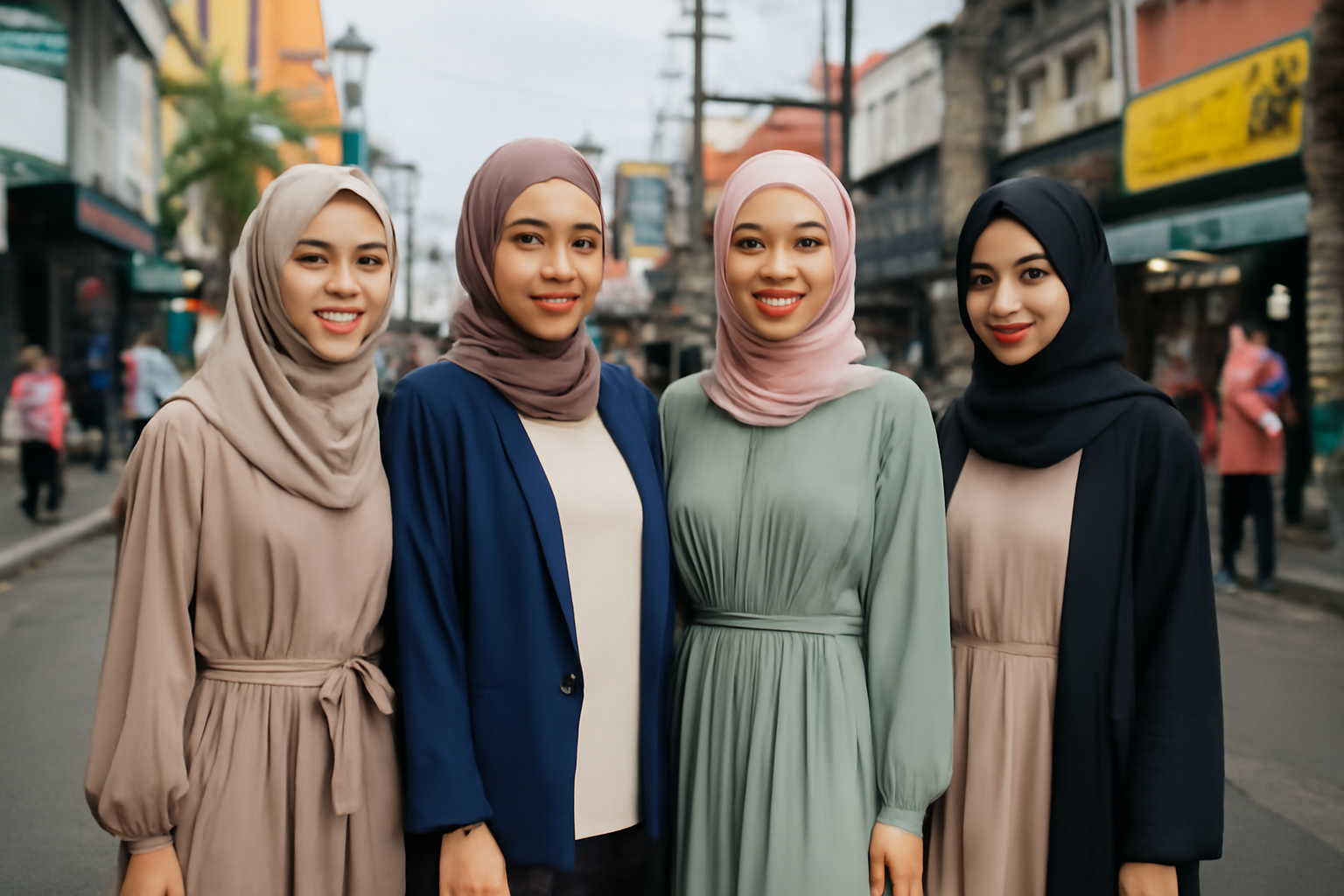 แนวโน้มแฟชั่นมุสลิมในประเทศไทย: ความต้องการที่เพิ่มขึ้นและการพัฒนาอุตสาหกรรม