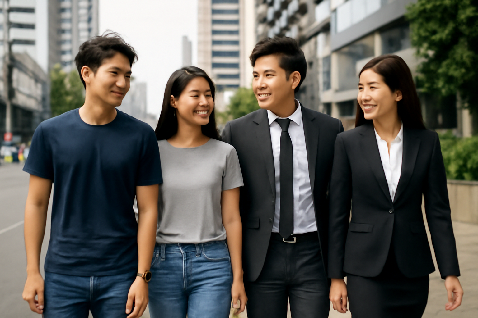 การพัฒนาของแฟชั่น: เสื้อผ้าทางการกับเสื้อผ้าลำลองในประเทศไทย