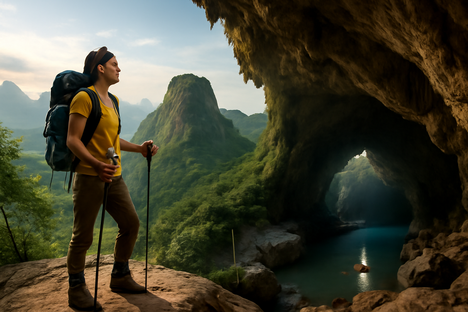 การเดินป่าและการสำรวจถ้ำในประเทศไทย