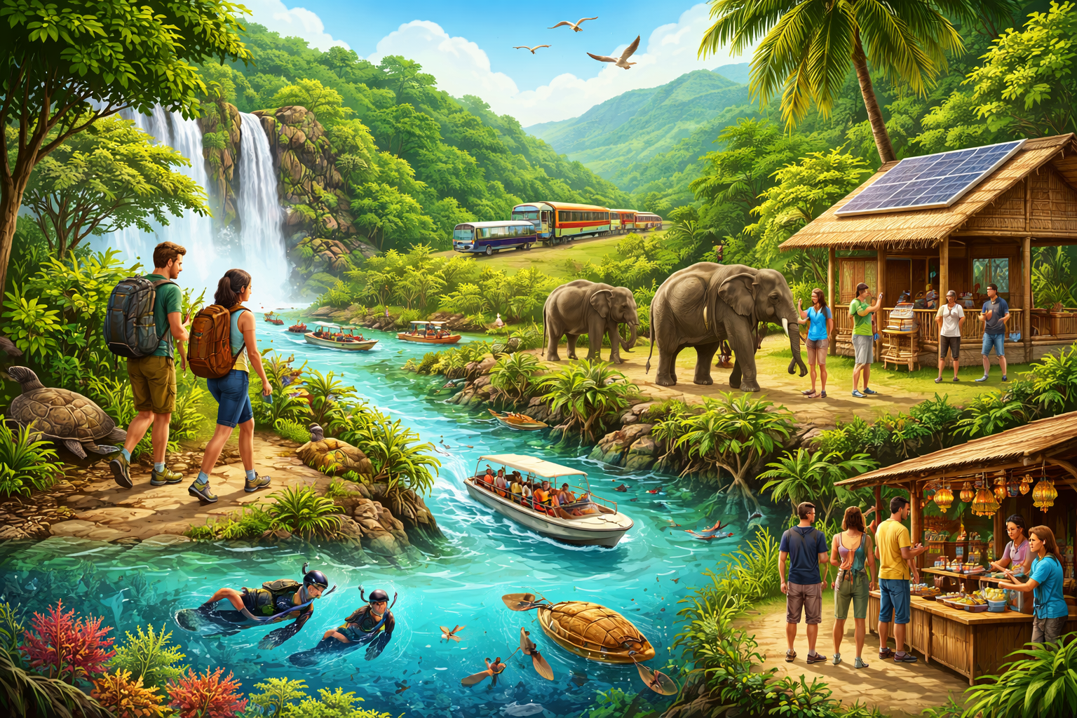 การท่องเที่ยวเชิงนิเวศในประเทศไทย: ปกป้องธรรมชาติไปพร้อมกับการต้อนรับผู้คนจากทั่วโลก