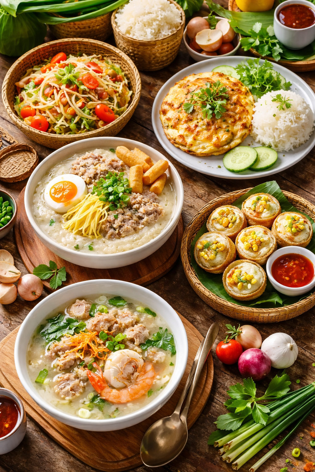 อาหารเช้าแบบไทยที่ให้พลังงานเพื่อเริ่มต้นวันใหม่