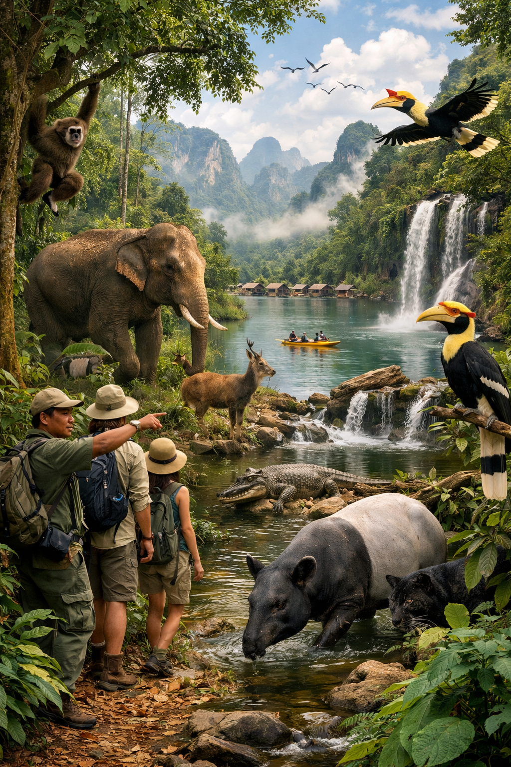 สำรวจความเป็นป่าดิบของไทยผ่านซาฟารีในอุทยานแห่งชาติ